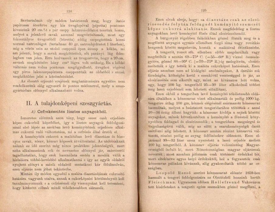 Szeszgyártás, szeszipar, szeszfőzés, szeszgyári gépek, gőzgépek - Oskola Antikvárium