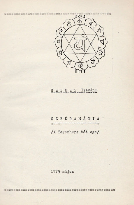 Szféramágia - Oskola Antikvárium