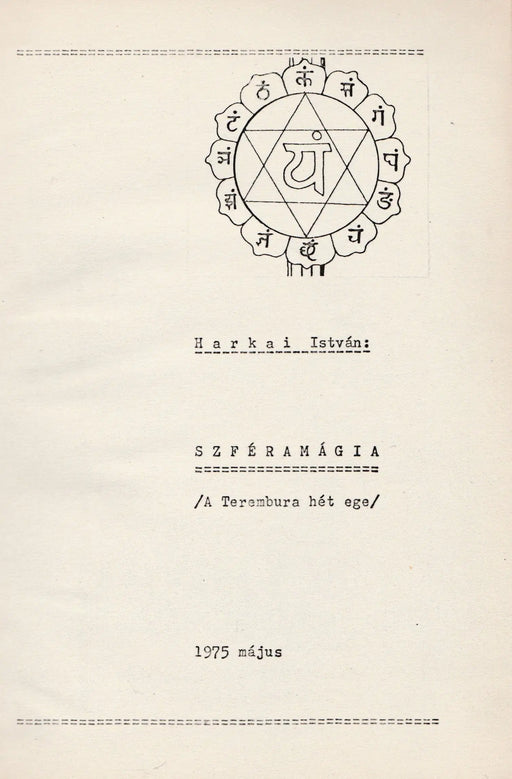 Szféramágia - Oskola Antikvárium