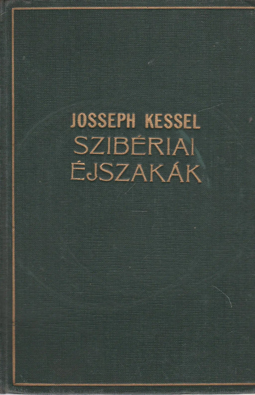 Szibériai éjszakák - Oskola Antikvárium