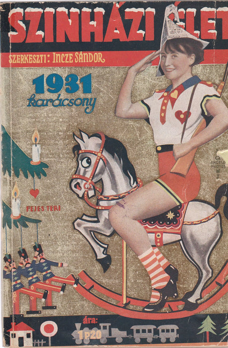 Színházi Élet 1931. Karácsony - Oskola Antikvárium