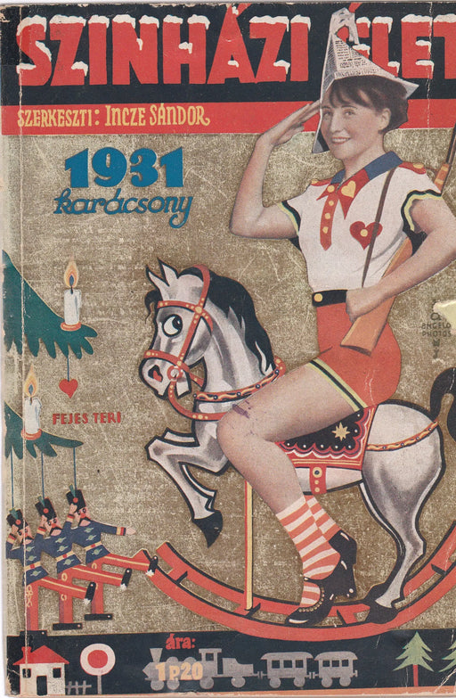 Színházi Élet 1931. Karácsony - Oskola Antikvárium