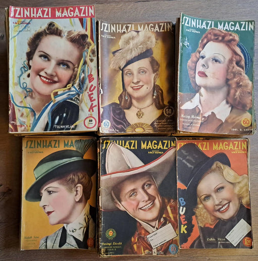 Színházi Magazin I - VII. évfolyam - 1938 - 1944 - Oskola Antikvárium