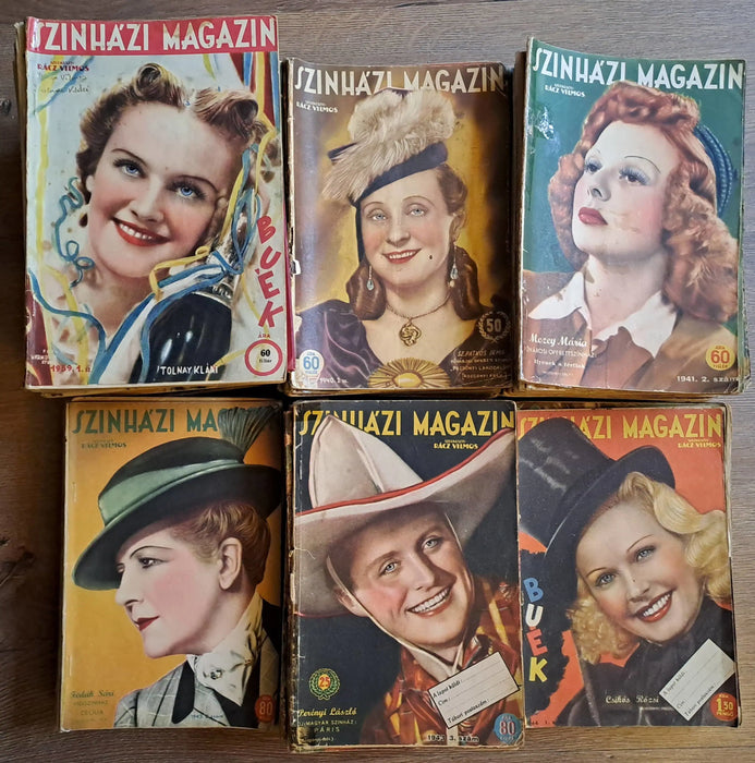 Színházi Magazin I - VII. évfolyam - 1938 - 1944 - Oskola Antikvárium