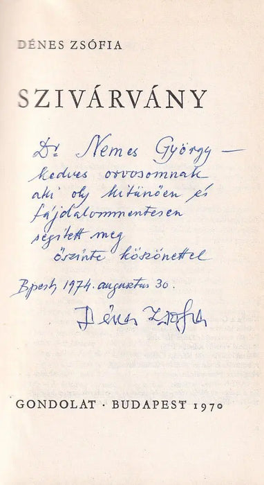 Szivárvány - Oskola Antikvárium
