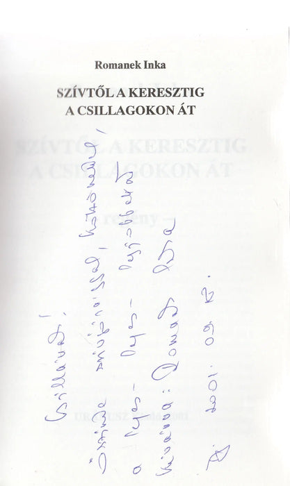 Szívtől a keresztig a csillagokon át - Oskola Antikvárium