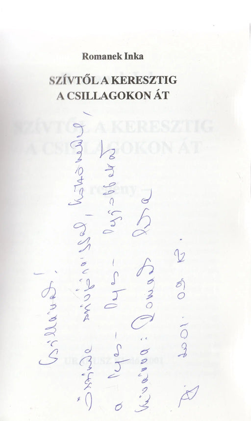 Szívtől a keresztig a csillagokon át - Oskola Antikvárium