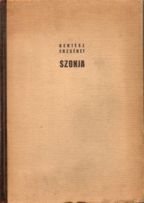 Szonja - Oskola Antikvárium