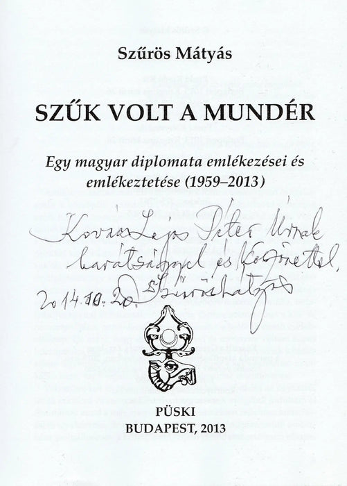 Szűk volt a mundér - Oskola Antikvárium
