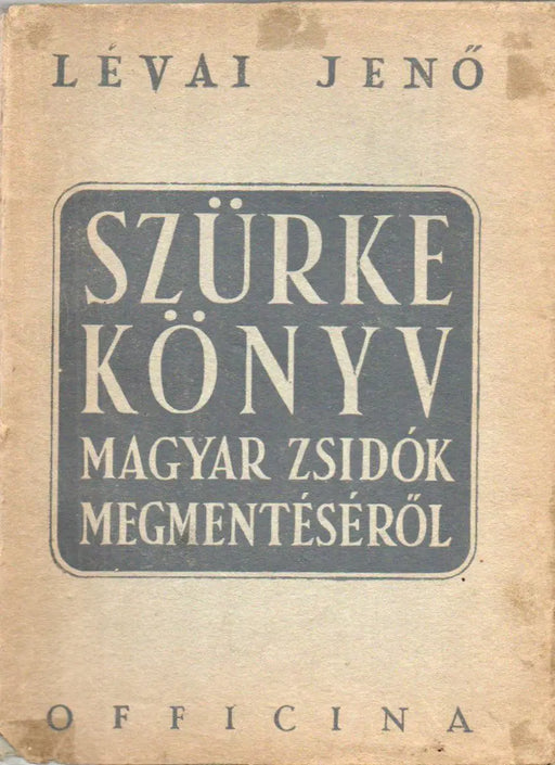 Szürke Könyv - Oskola Antikvárium