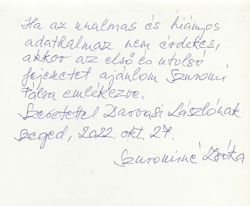 Szuromi Pál bibliográfia - Oskola Antikvárium
