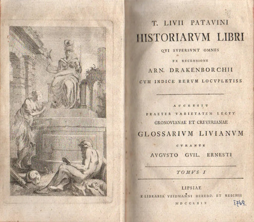 T. Livii Patavini Historiarum libri qui supersunt omnes I. - Oskola Antikvárium