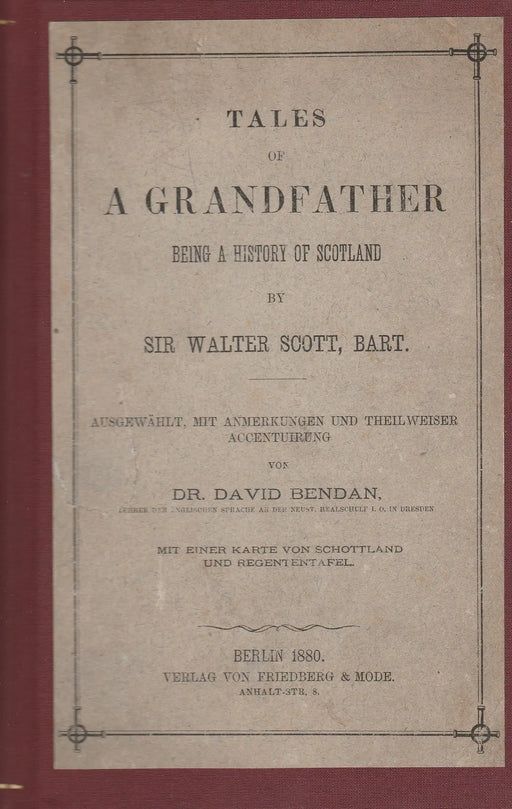 Tales of a Grandfather - Oskola Antikvárium