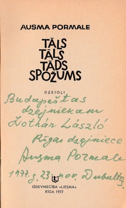 Táls táls táds spozums - Oskola Antikvárium