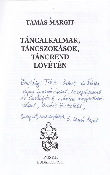 Táncalkalmak, táncszokások, táncrend Lövétén - Oskola Antikvárium