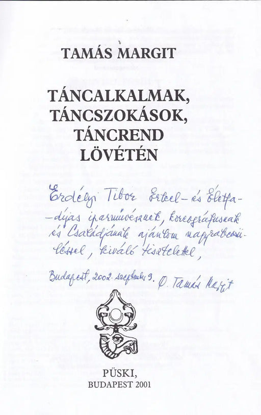 Táncalkalmak, táncszokások, táncrend Lövétén - Oskola Antikvárium