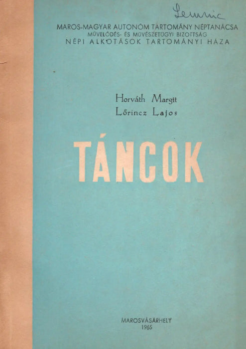 Táncok - Oskola Antikvárium