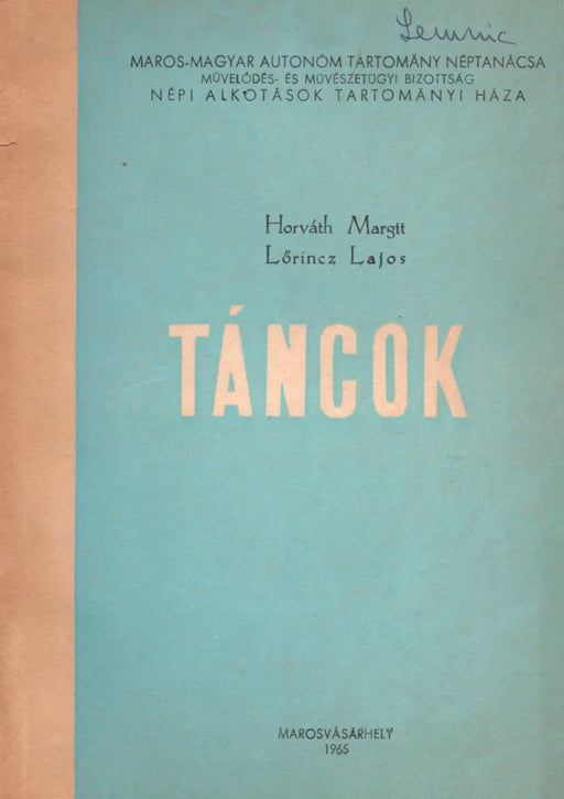 Táncok - Oskola Antikvárium