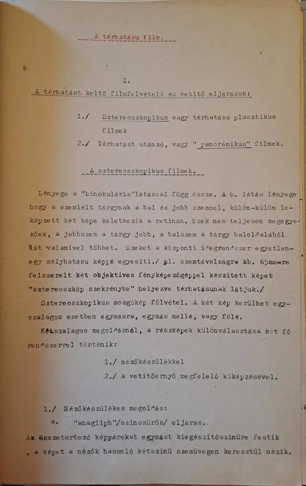 Tanulmány - 607 személyes szélesvásznú mozi az Alkotás utcában - Oskola Antikvárium