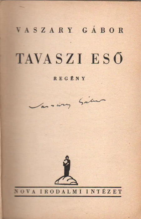 Tavaszi eső - Oskola Antikvárium