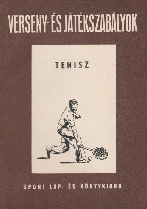 Tenisz - Oskola Antikvárium