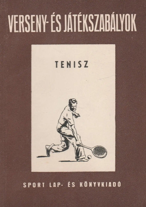 Tenisz - Oskola Antikvárium