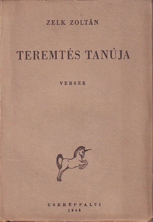 Teremtés tanúja - Oskola Antikvárium