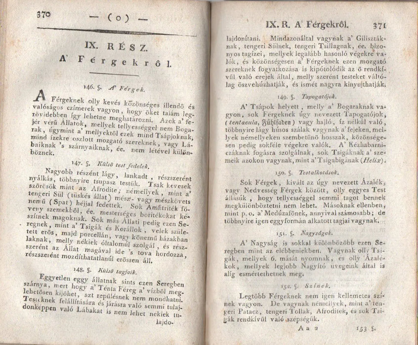 Természeti história I. - Oskola Antikvárium