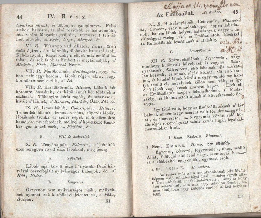 Természeti história I. - Oskola Antikvárium