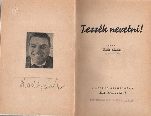 Tessék nevetni! - Oskola Antikvárium