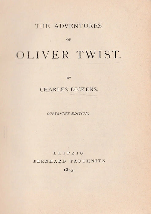 The Adventures of Oliver Twist - Oskola Antikvárium
