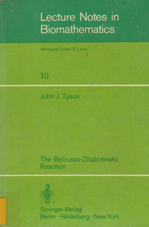 The Belousov - Zhabotinskii Reaction - Oskola Antikvárium