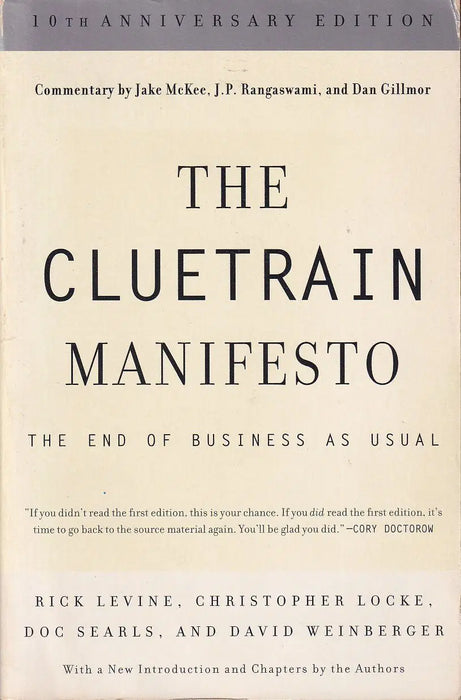 The Cluetrain Manifesto - Oskola Antikvárium