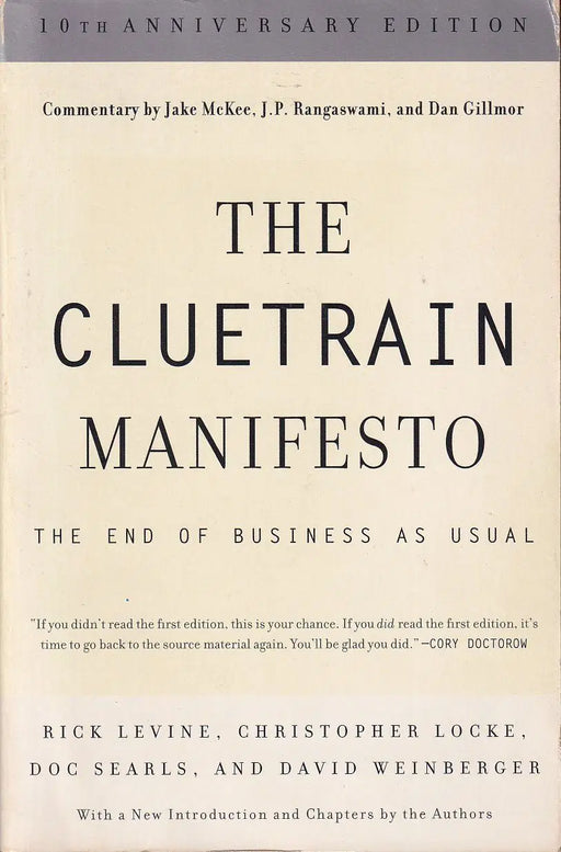 The Cluetrain Manifesto - Oskola Antikvárium