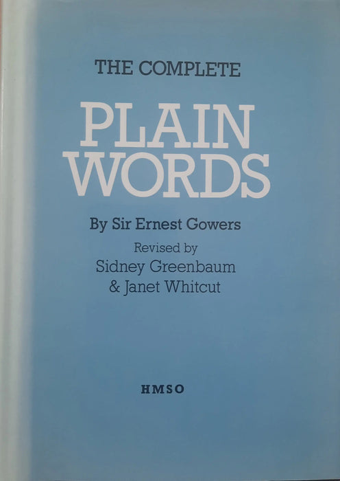 The Complete Plain Words - Oskola Antikvárium