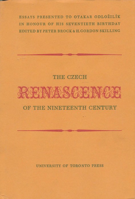 The Czech Renascence of the Nineteenth Century - Oskola Antikvárium