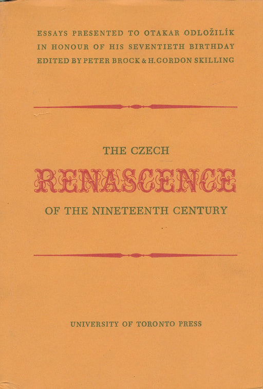 The Czech Renascence of the Nineteenth Century - Oskola Antikvárium