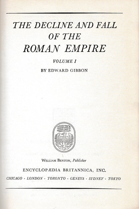 The Decline and Fall of the Roman Empire I - II. - Oskola Antikvárium
