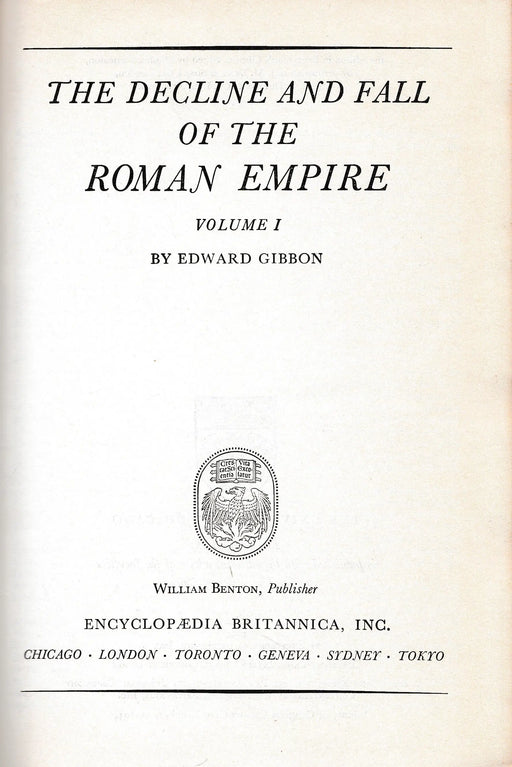 The Decline and Fall of the Roman Empire I - II. - Oskola Antikvárium