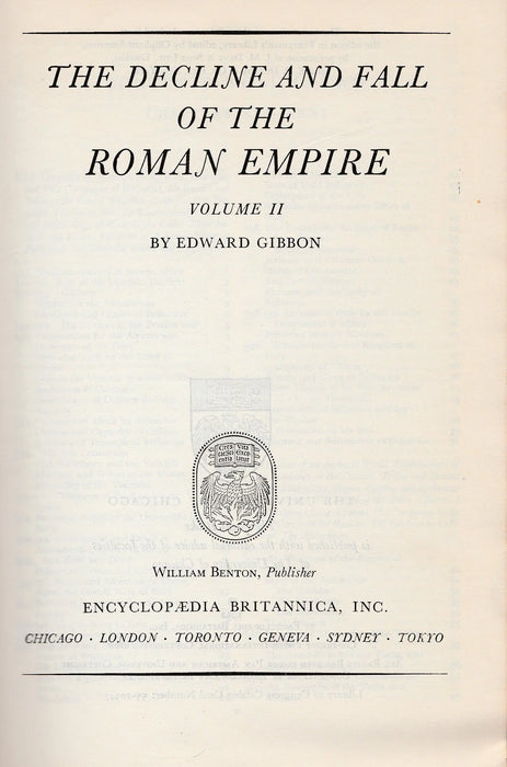 The Decline and Fall of the Roman Empire I - II. - Oskola Antikvárium