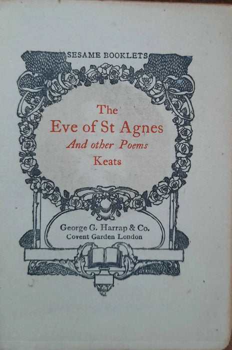 The Eve of St Agnes - Oskola Antikvárium