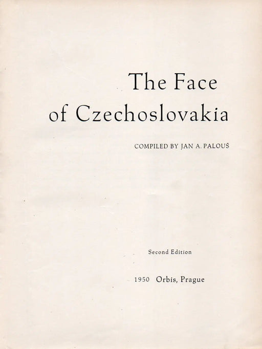 The Face of Czechoslovakia - Oskola Antikvárium