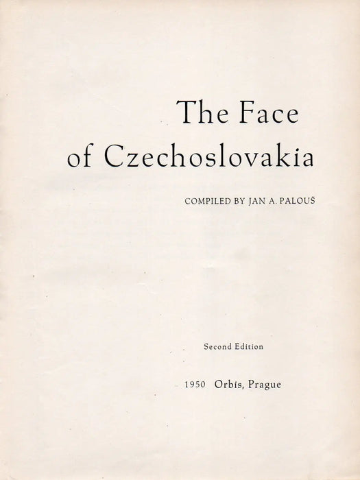 The Face of Czechoslovakia - Oskola Antikvárium