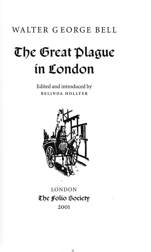 The Great Plague in London - Oskola Antikvárium
