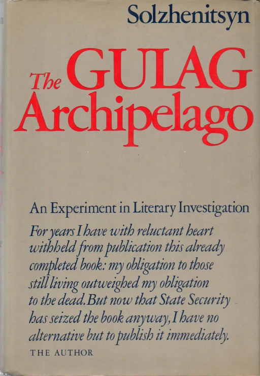 The Gulag Archipelago - Oskola Antikvárium