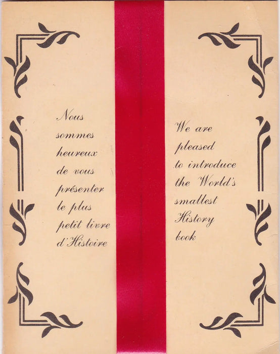 The History of Canada - mikrokönyv - Oskola Antikvárium