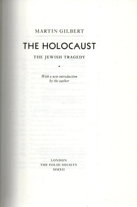 The Holocaust I - III. - Oskola Antikvárium