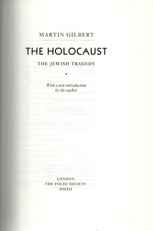 The Holocaust I - III. - Oskola Antikvárium