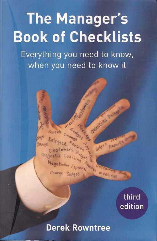 The Manager's Book of Checklists - Oskola Antikvárium