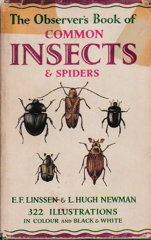 The Observer's Book of Common Insects & Spiders - Oskola Antikvárium